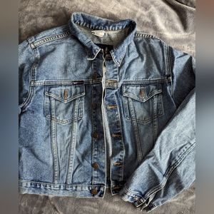 Lei Ladies Jean jacket Size Large